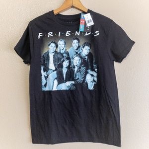 NWT Friends TV Series black unisex tshirt